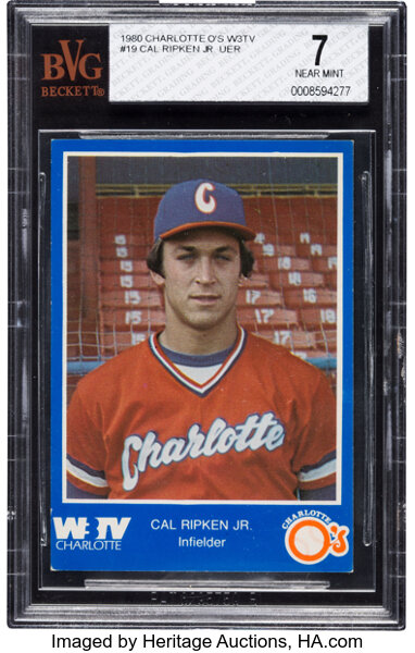 Sold at Auction: Group of 7 Cal Ripken Jr. Baseball cards