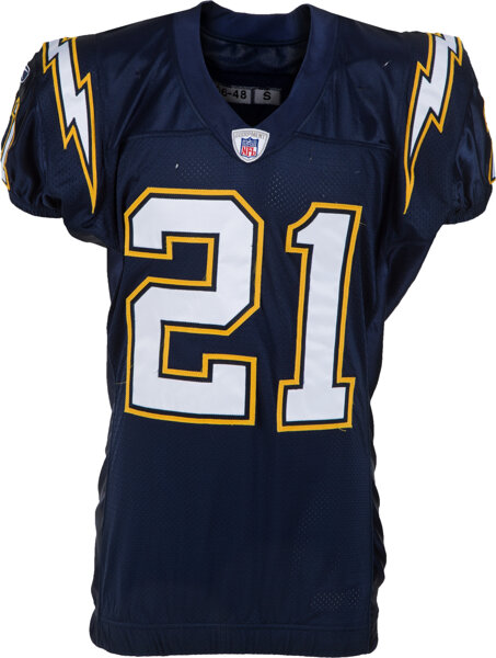 Lot Detail - 2009 LaDainian Tomlinson San Diego Chargers Game-Used Road  Jersey (San Diego Chargers LOA)