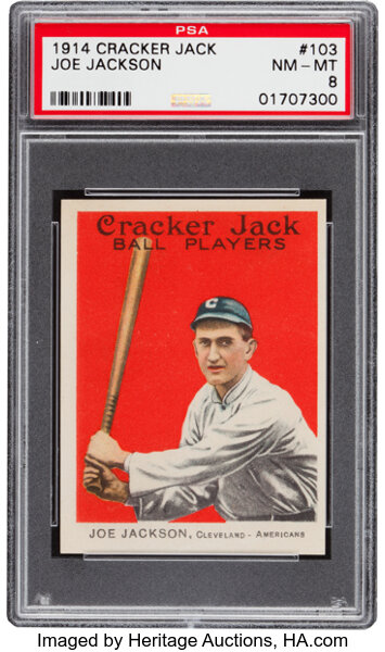 1914 Cracker Jack Joe Jackson