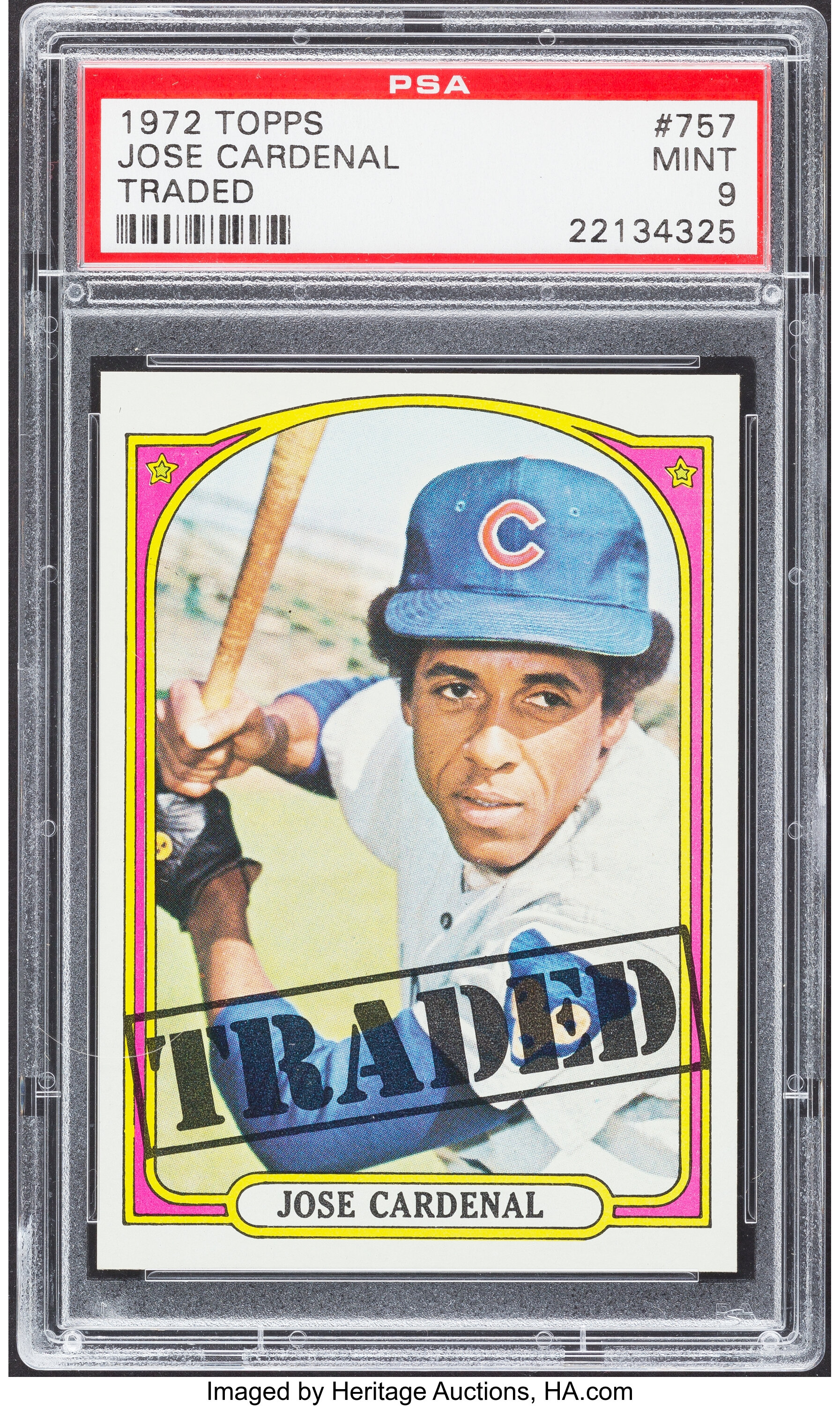 1972 Topps Jose Cardenal