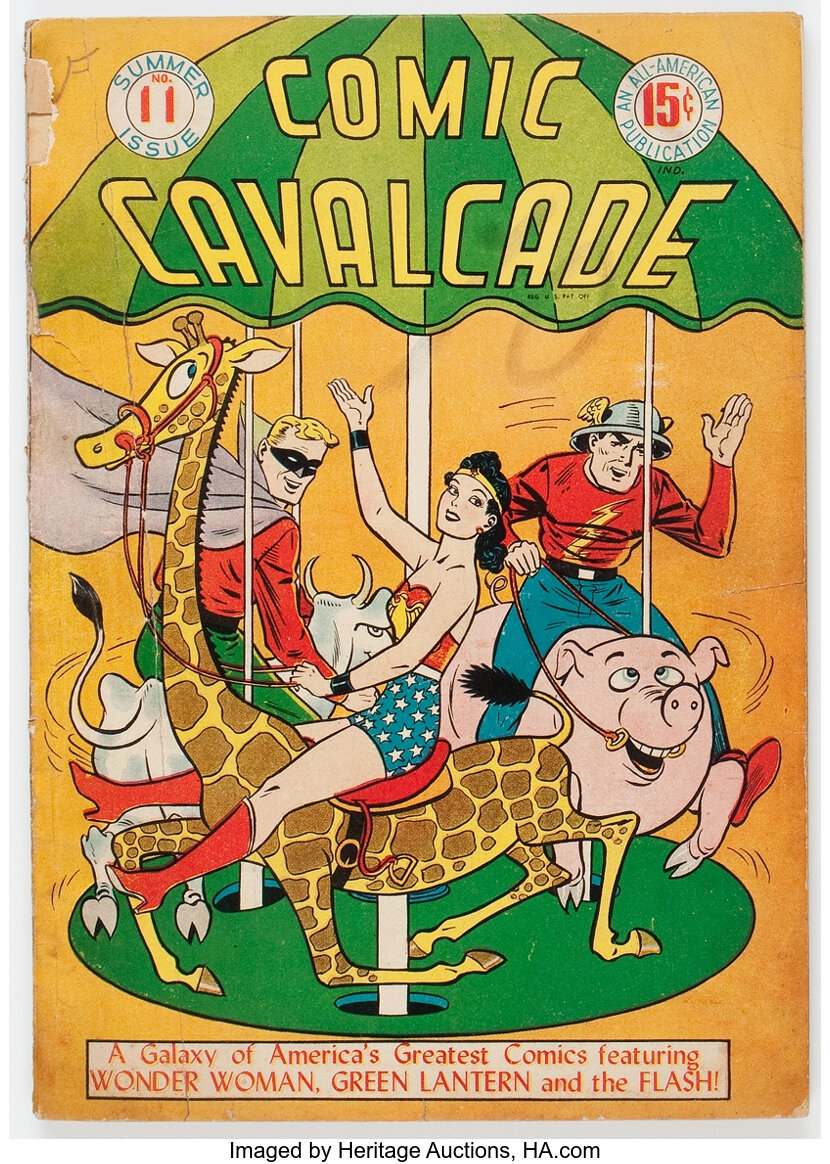 Comic Cavalcade 11 Dc 1945 Condition Fr Gd Golden Age Lot 14297 Heritage Auctions