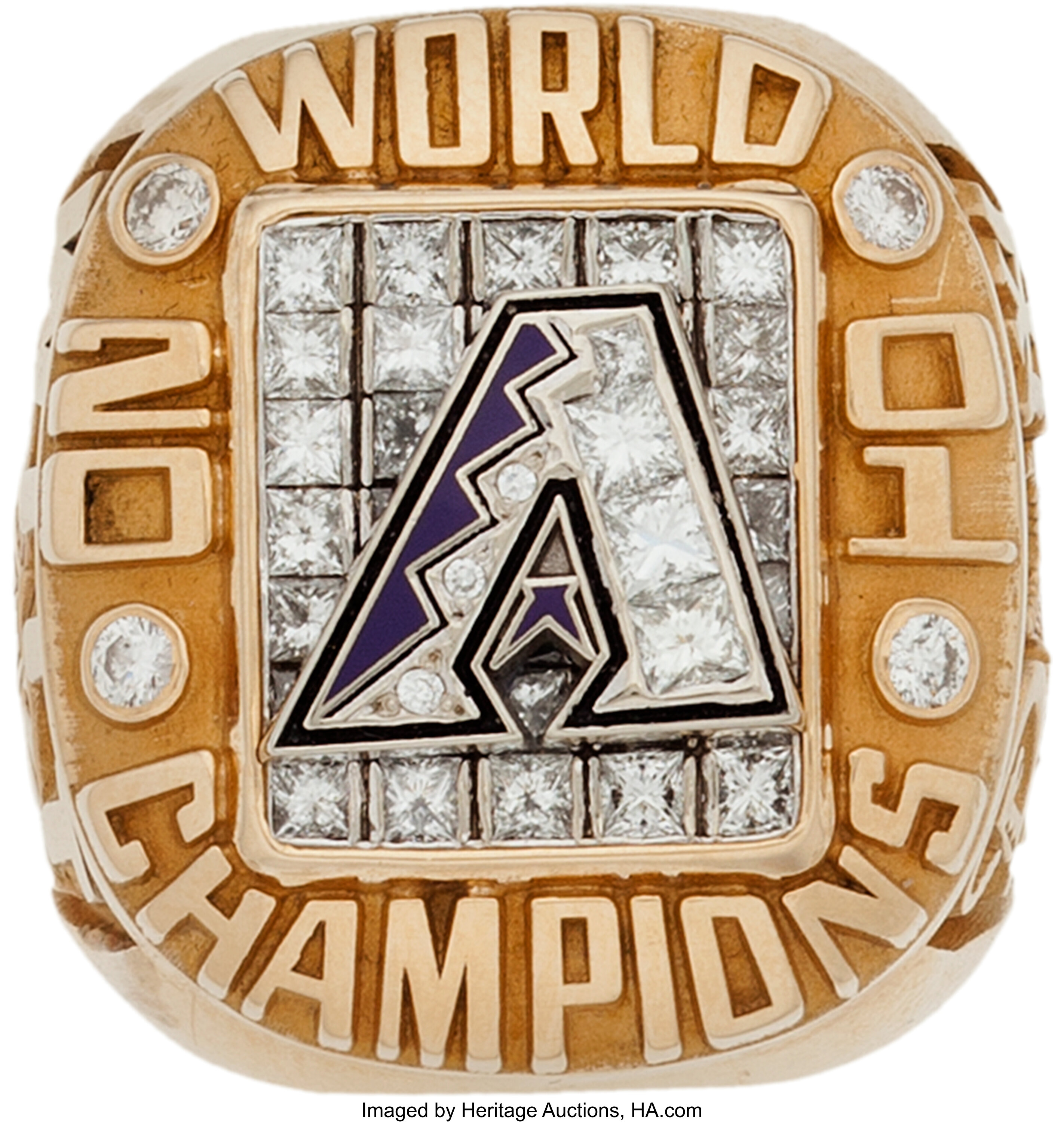 2001 Arizona diamondbacks World series championship ring by
