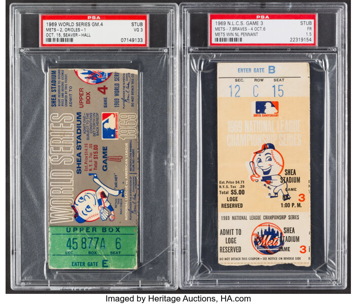 1969 World Series  PSA TicketFacts℠