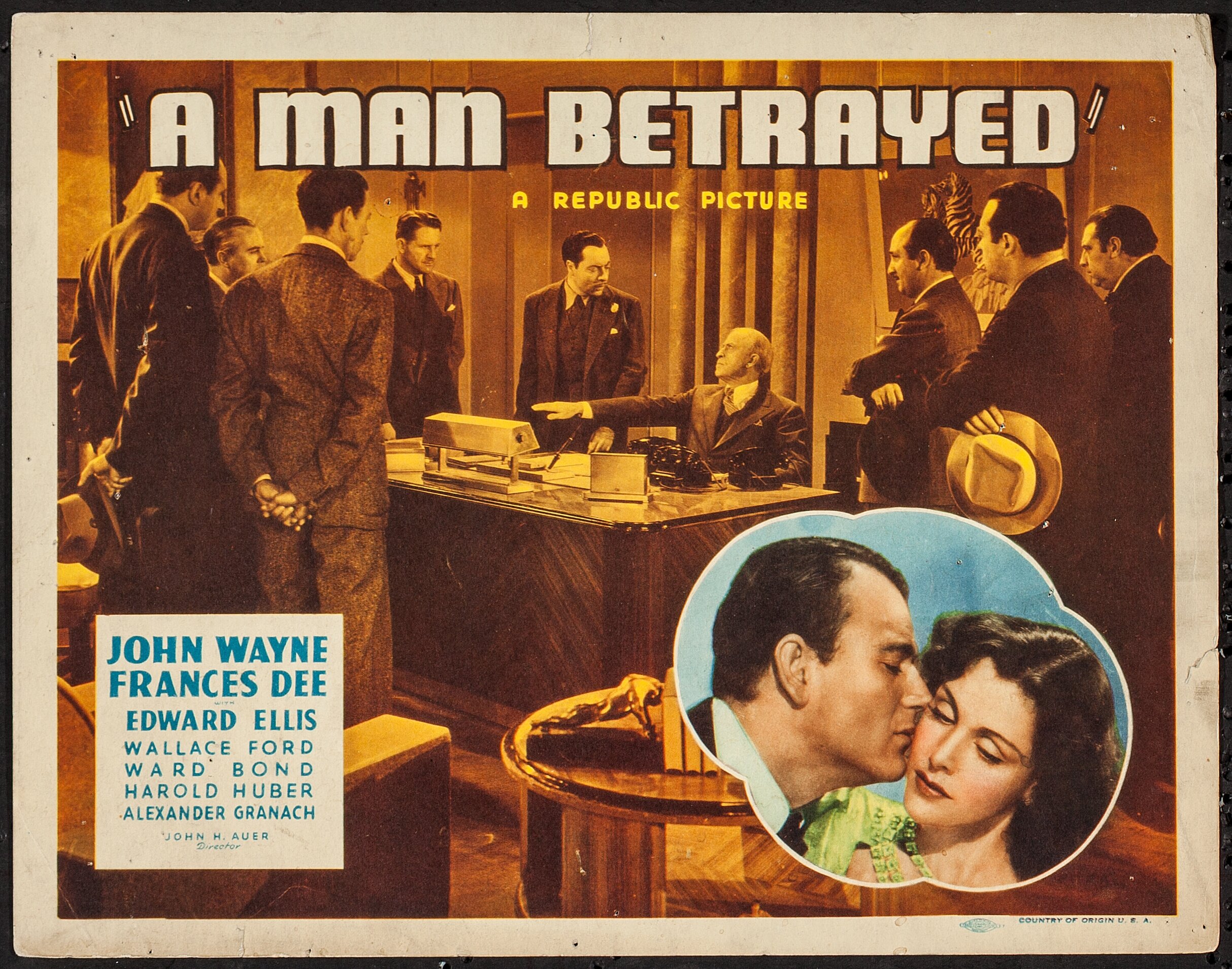 Classic Old Movie : A Man Betrayed 1941