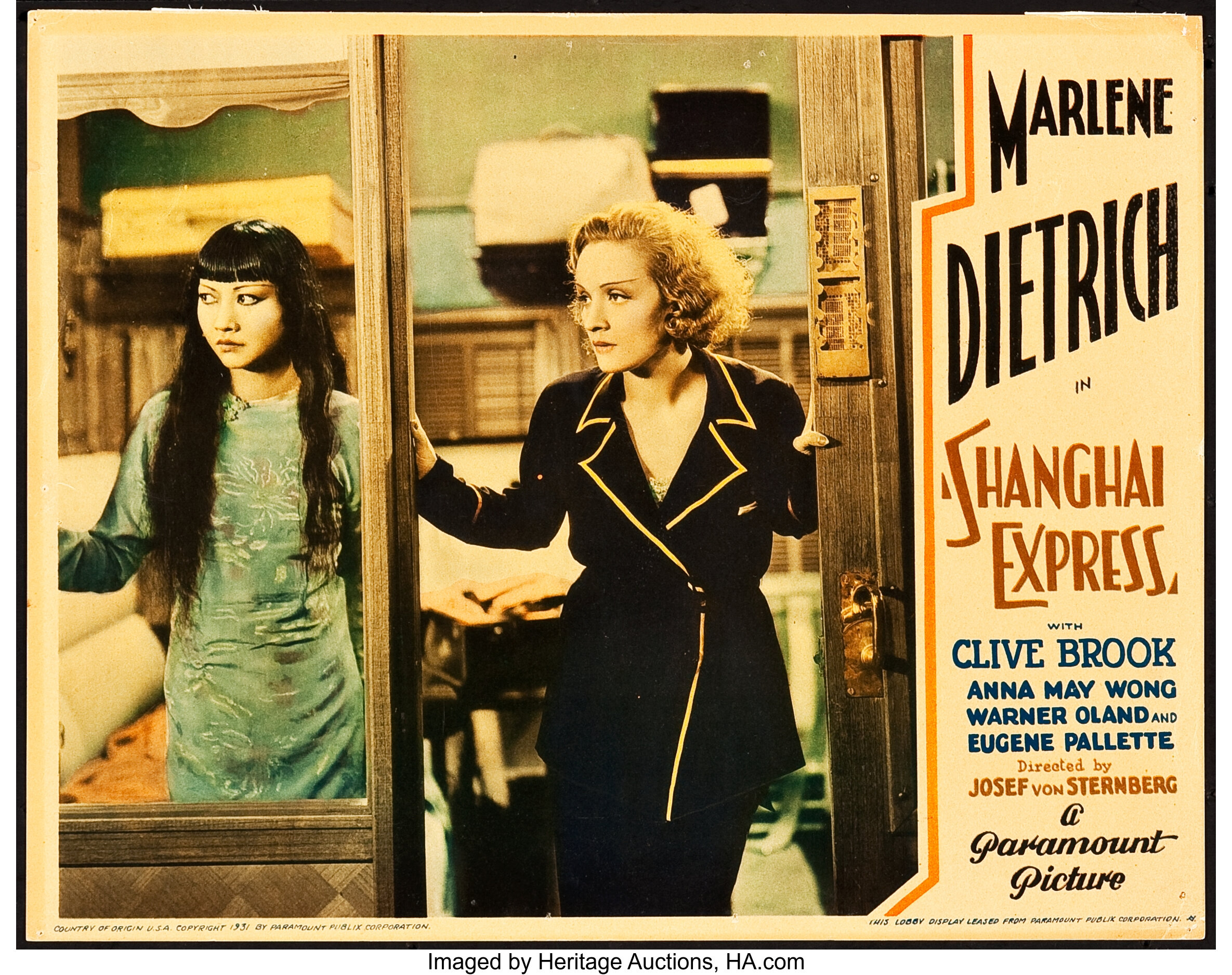 Shanghai Express (Paramount, 1932). Lobby Card (11