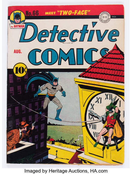 Detective Comics #66 (DC, 1942) Condition: Apparent VG.... Golden | Lot  #14350 | Heritage Auctions