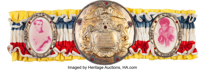 boxing heavyweight championship belt