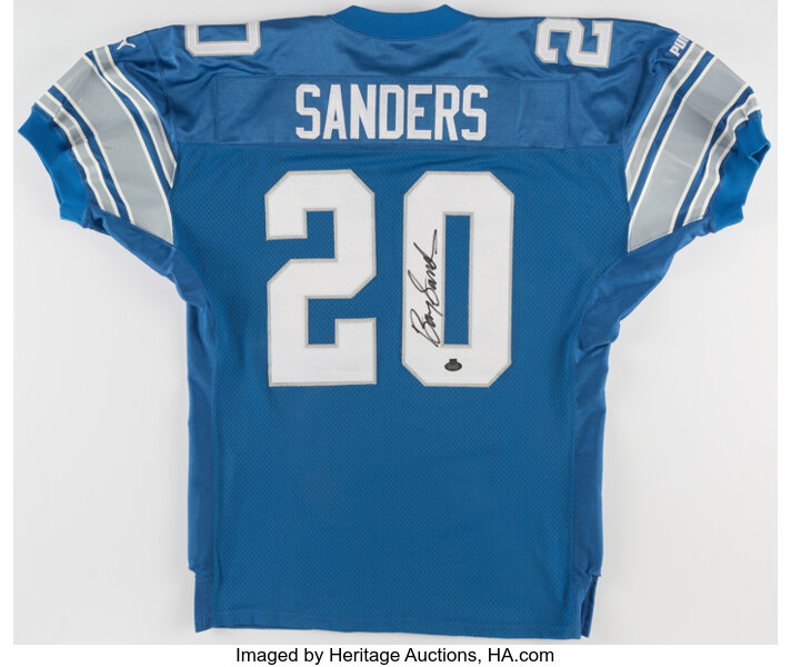 Detroit Lions Signed Jerseys, Collectible Lions Jerseys