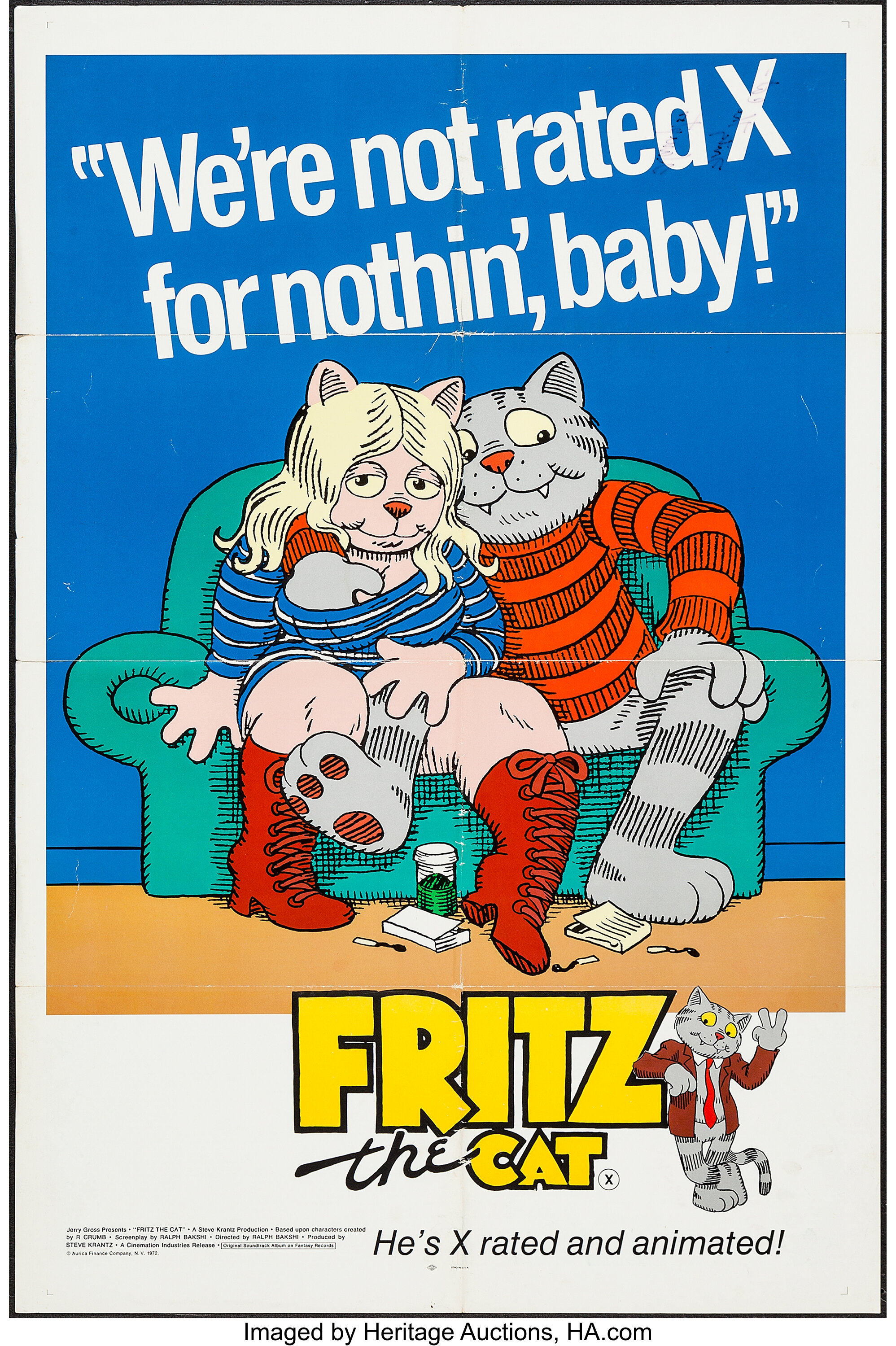 Fritz the Cat (1972)  JPK's Adventures in Cinema