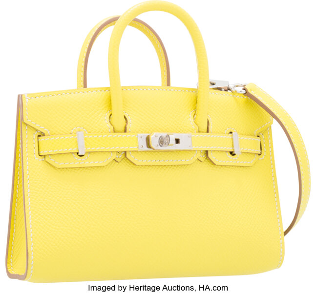 Hermes on sale micro birkin