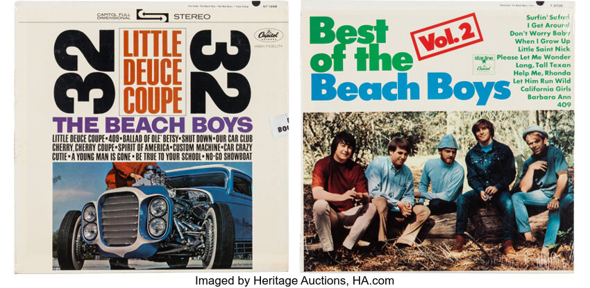 Beach Boys Little Deuce Coupe and Best Of... Sealed US LPs | Lot
