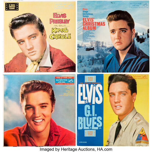 Elvis Presley Mono LP Group 4 (RCA, 1958-60).... Music | Lot #90251 | Heritage Auctions