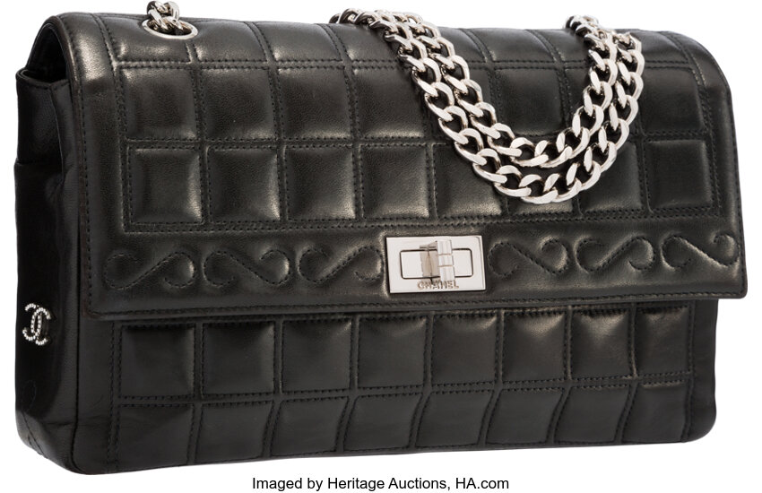 chanel square quilted flap bag