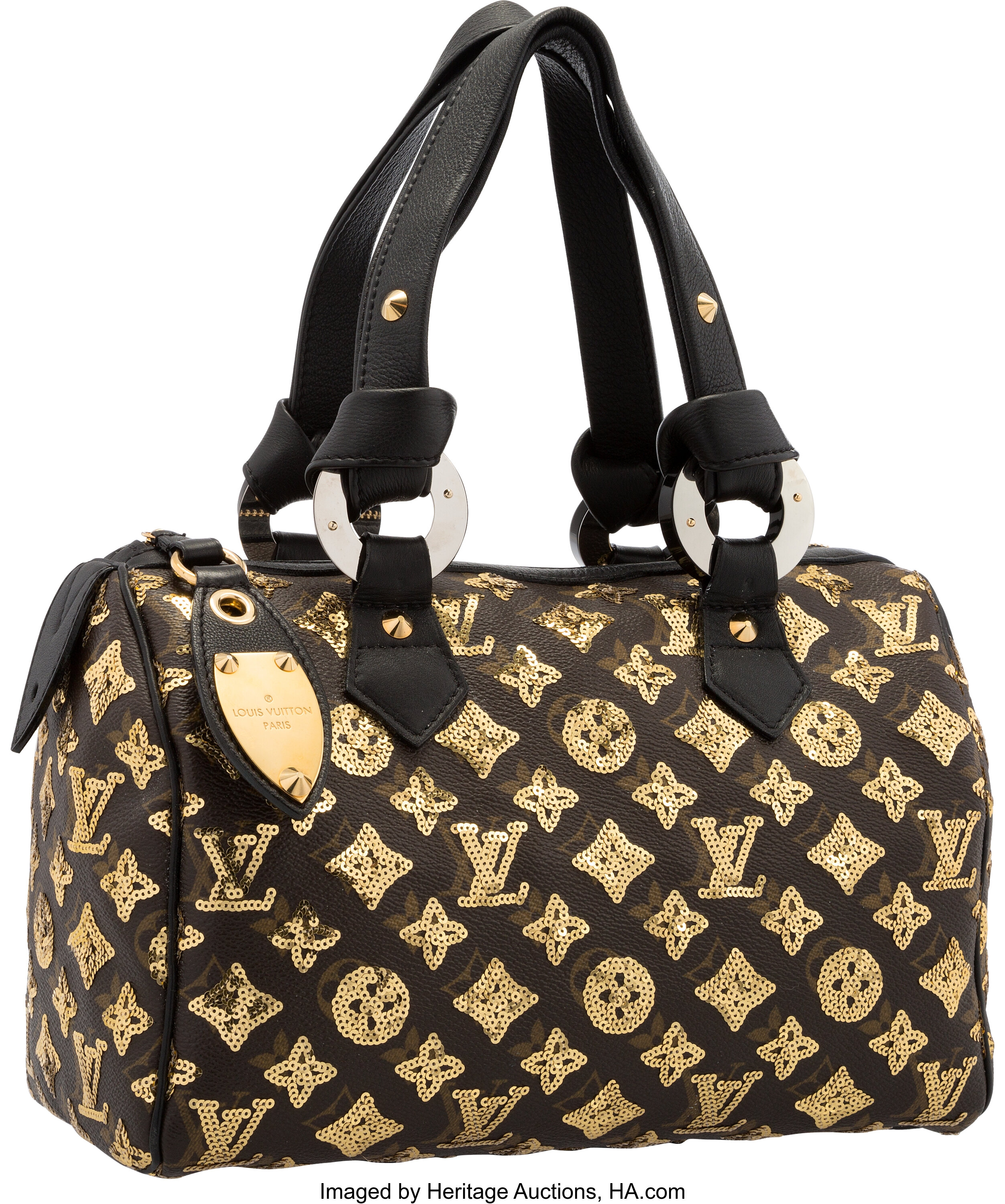 Sold at Auction: Vintage Louis Vuitton monogram tote, having two outer side  pockets, interior zipper pocket, marked Louis Vuitton / Paris / Made In F