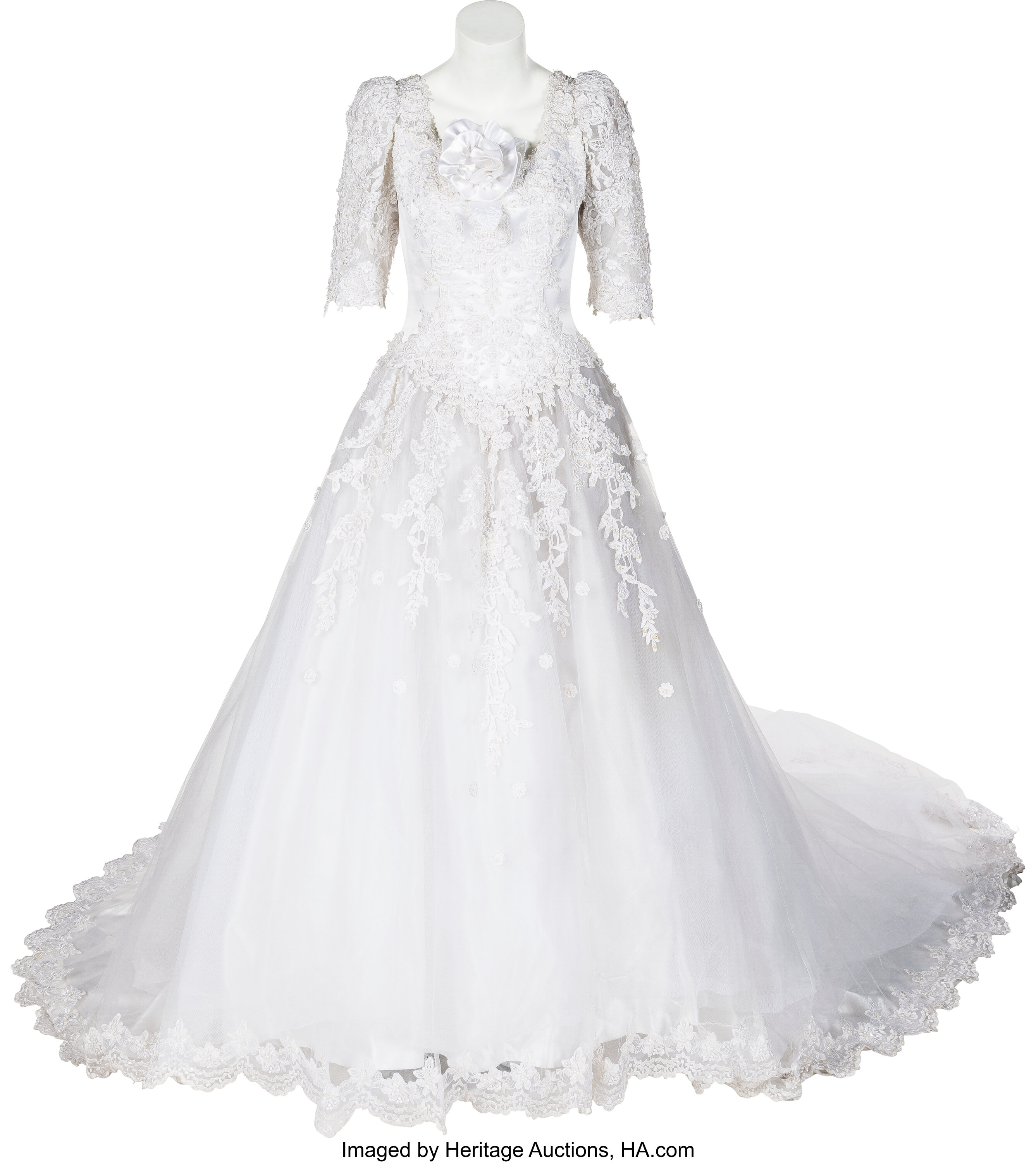 A Nia Vardalos Wedding Dress from