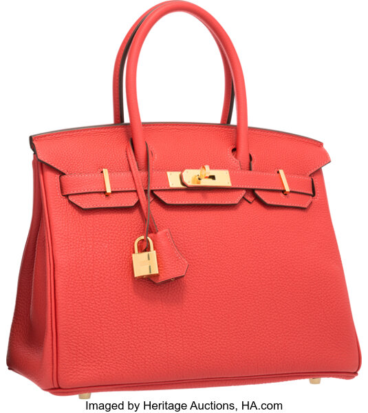 Hermes Birkin Bag 30cm Gold Togo Gold Hardware