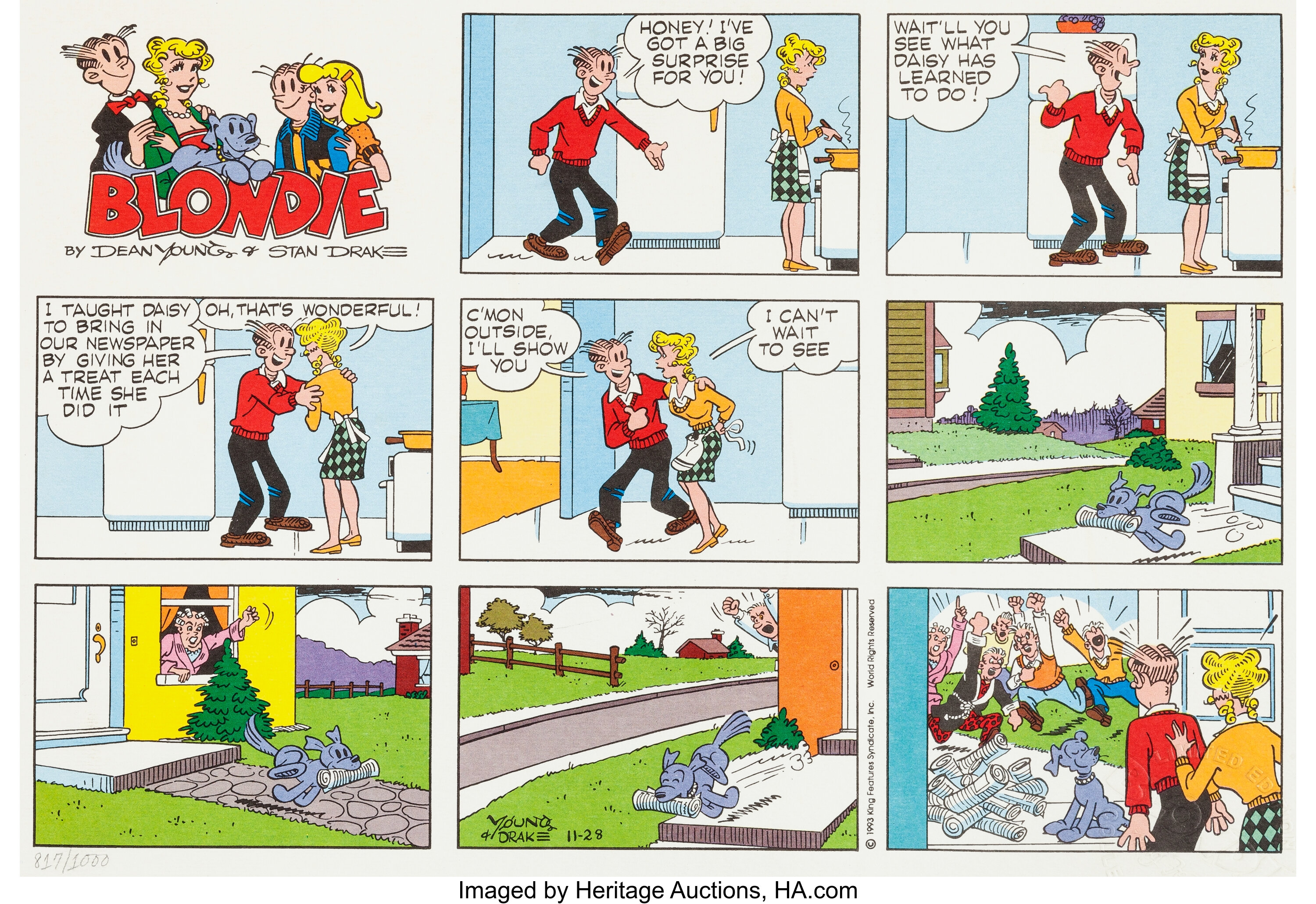 blondie today comic