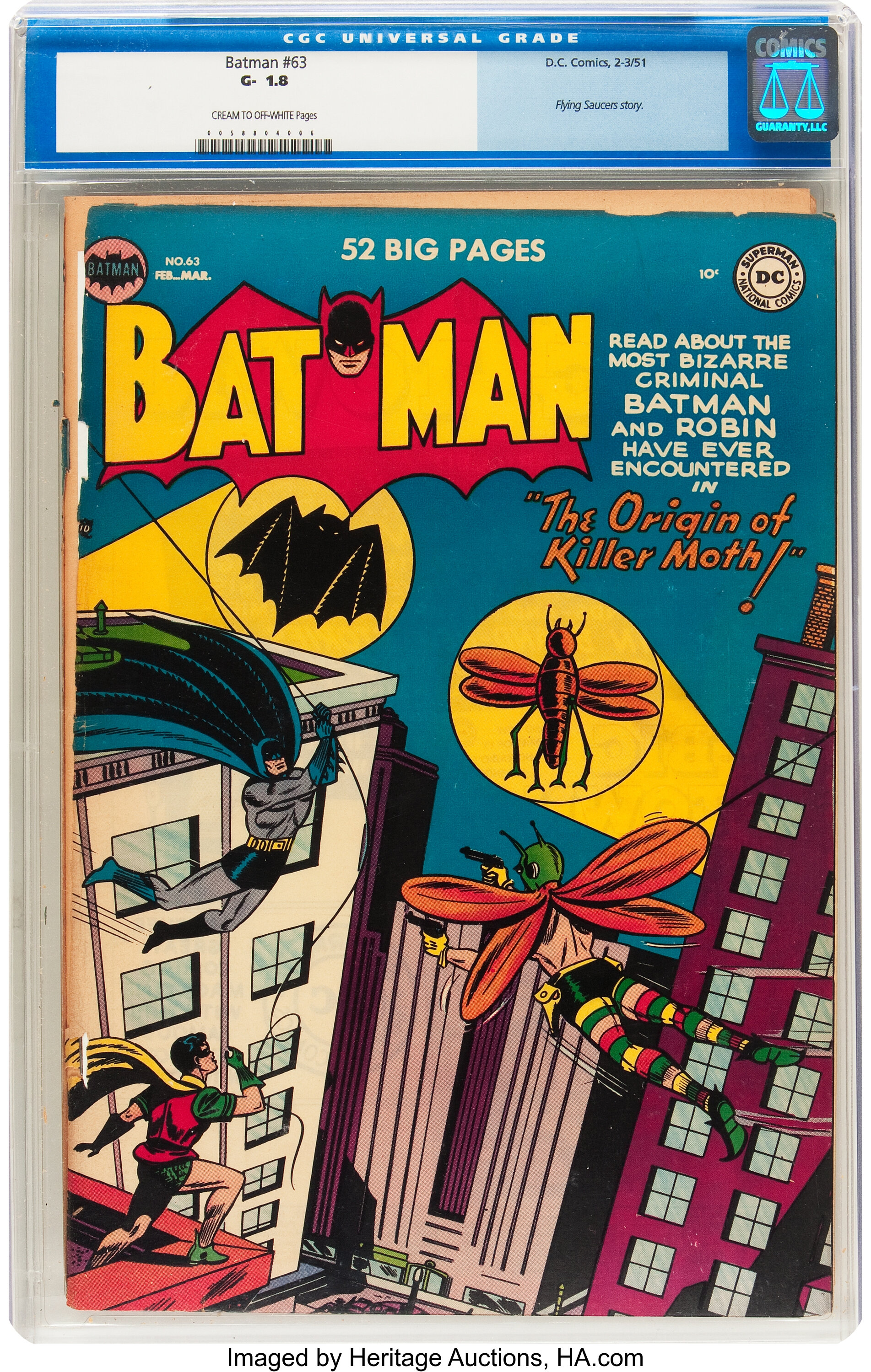 Batman #63 (DC, 1951) CGC GD Cream to off-white pages.... | Lot #15266  | Heritage Auctions
