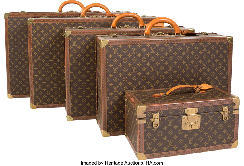 Louis Vuitton Luxury Monogram Trunk Collection