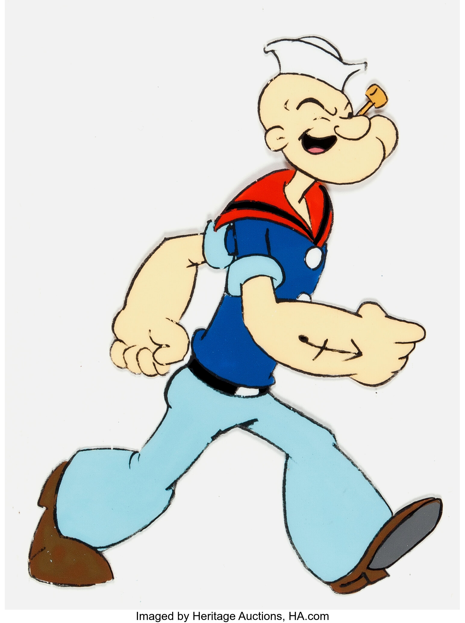 The All New Popeye Hour Production Cel (HannaBarbera, 1978).... Lot