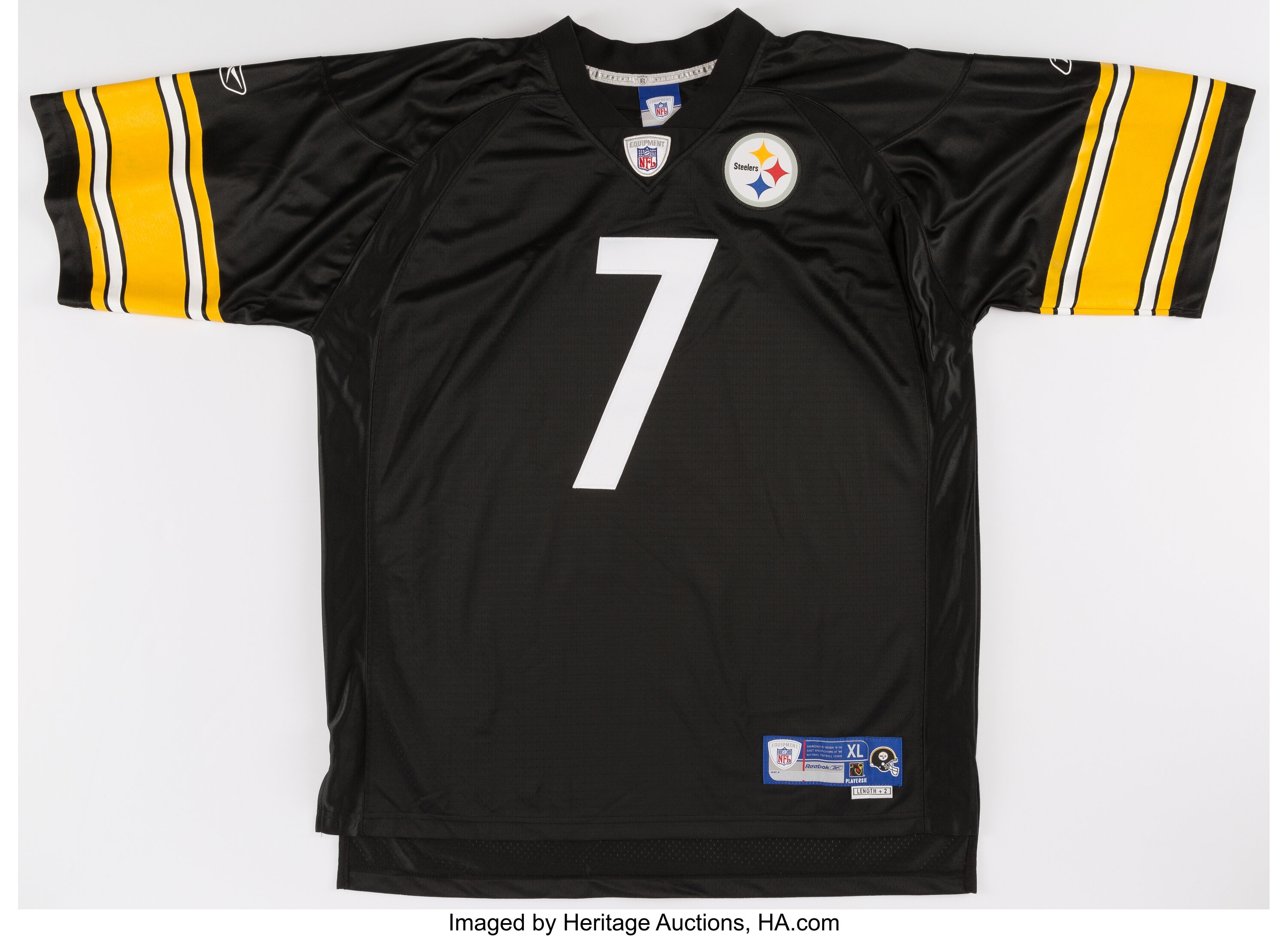 At Auction: NFL Equipment, Ben Roethlisberger NFL Equipment Reebok