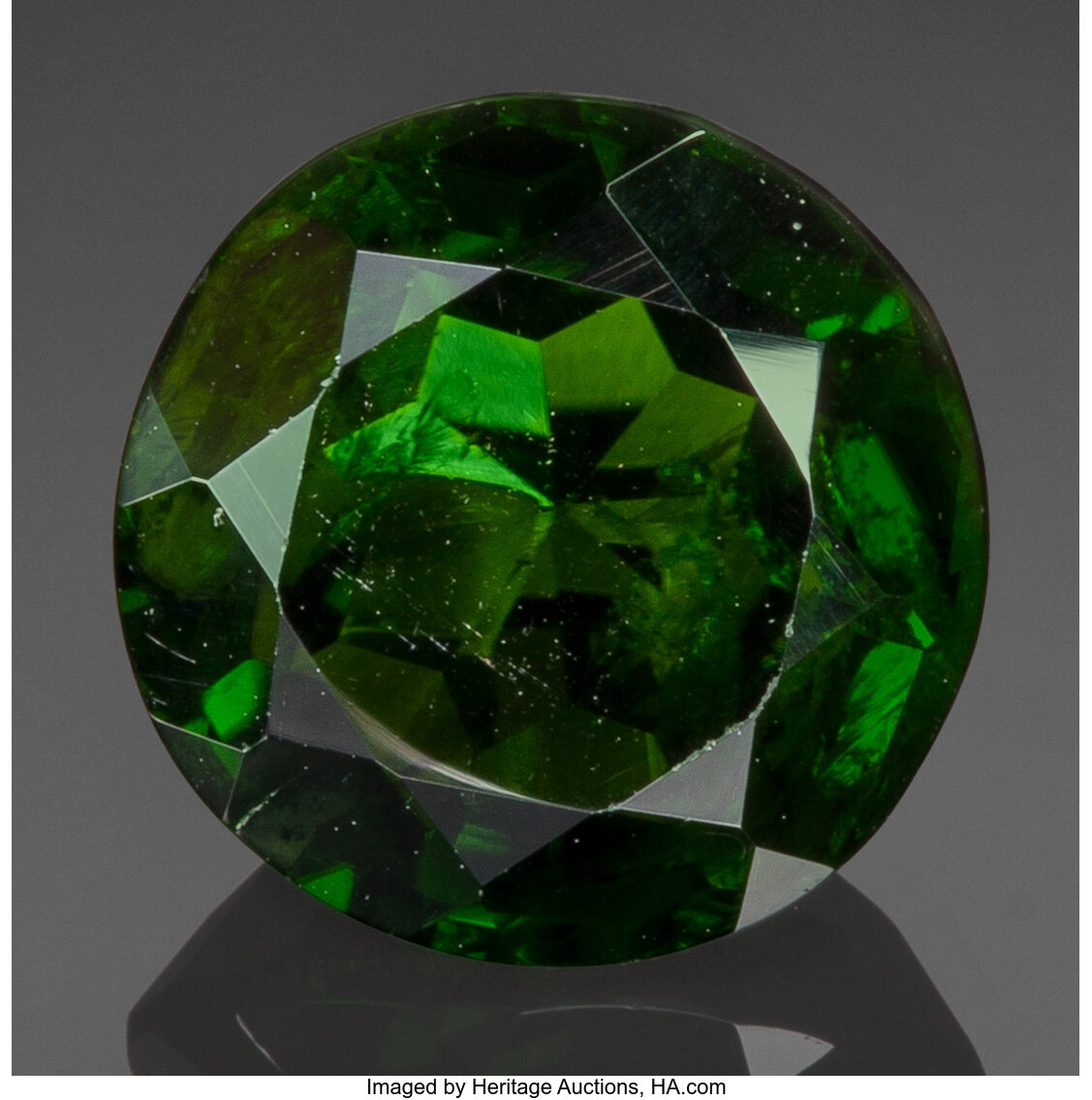 Rare Gemstone: Chrome Diopside - 5.60 Ct.. Russia. ... Gems Faceted ...