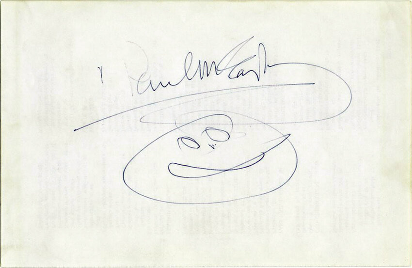 Paul Mccartney Signature: How Much Is It Worth?