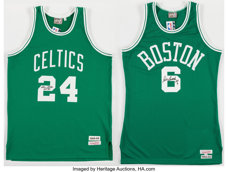 Boston Celtics Signed Jerseys, Collectible Celtics Jerseys