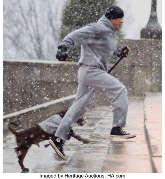 The Iconic Sweatsuit from Rocky Balboa aka Rocky VI Lot 89038 Heritage Auctions