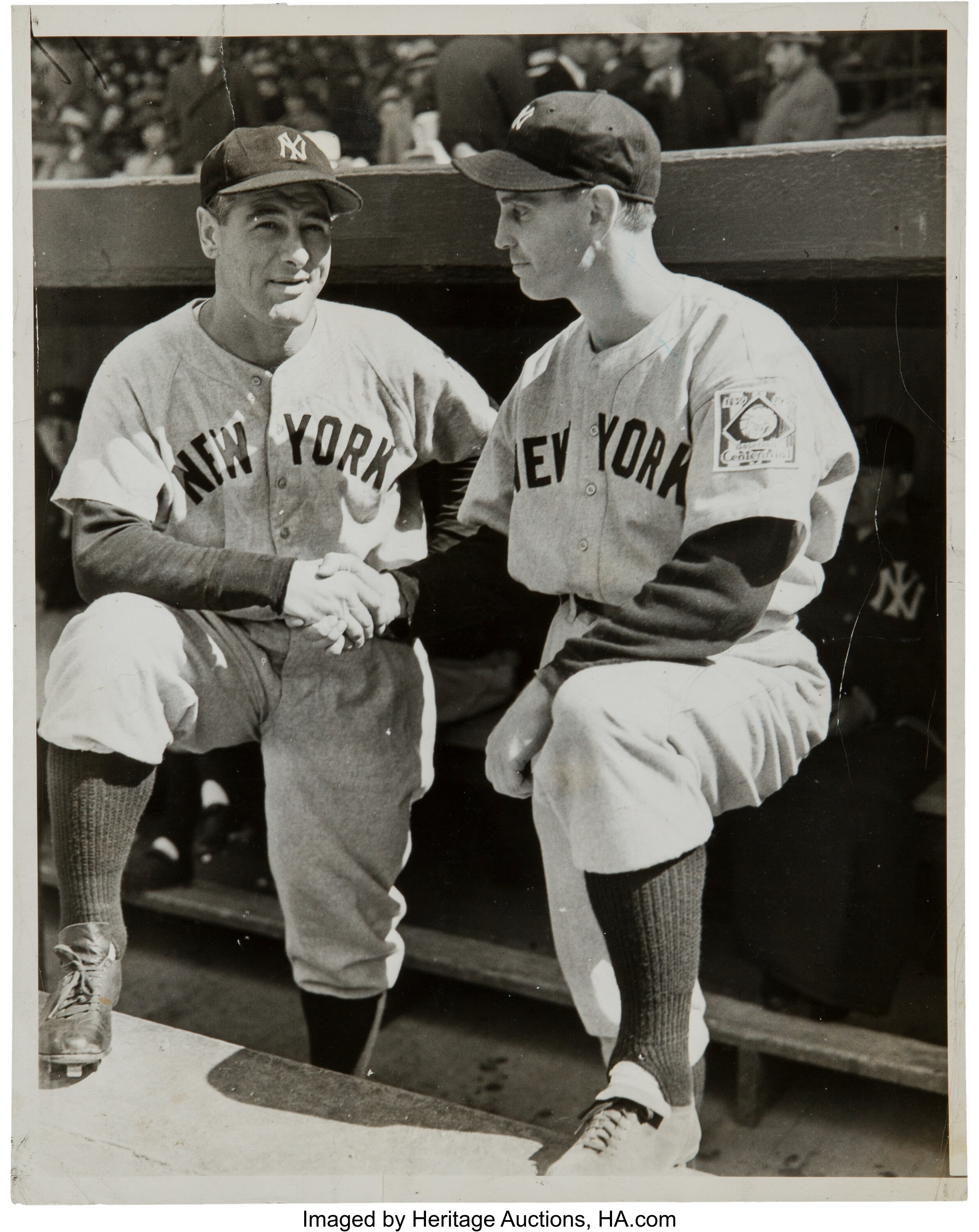 Lou Gehrig Day Pearl Baseball