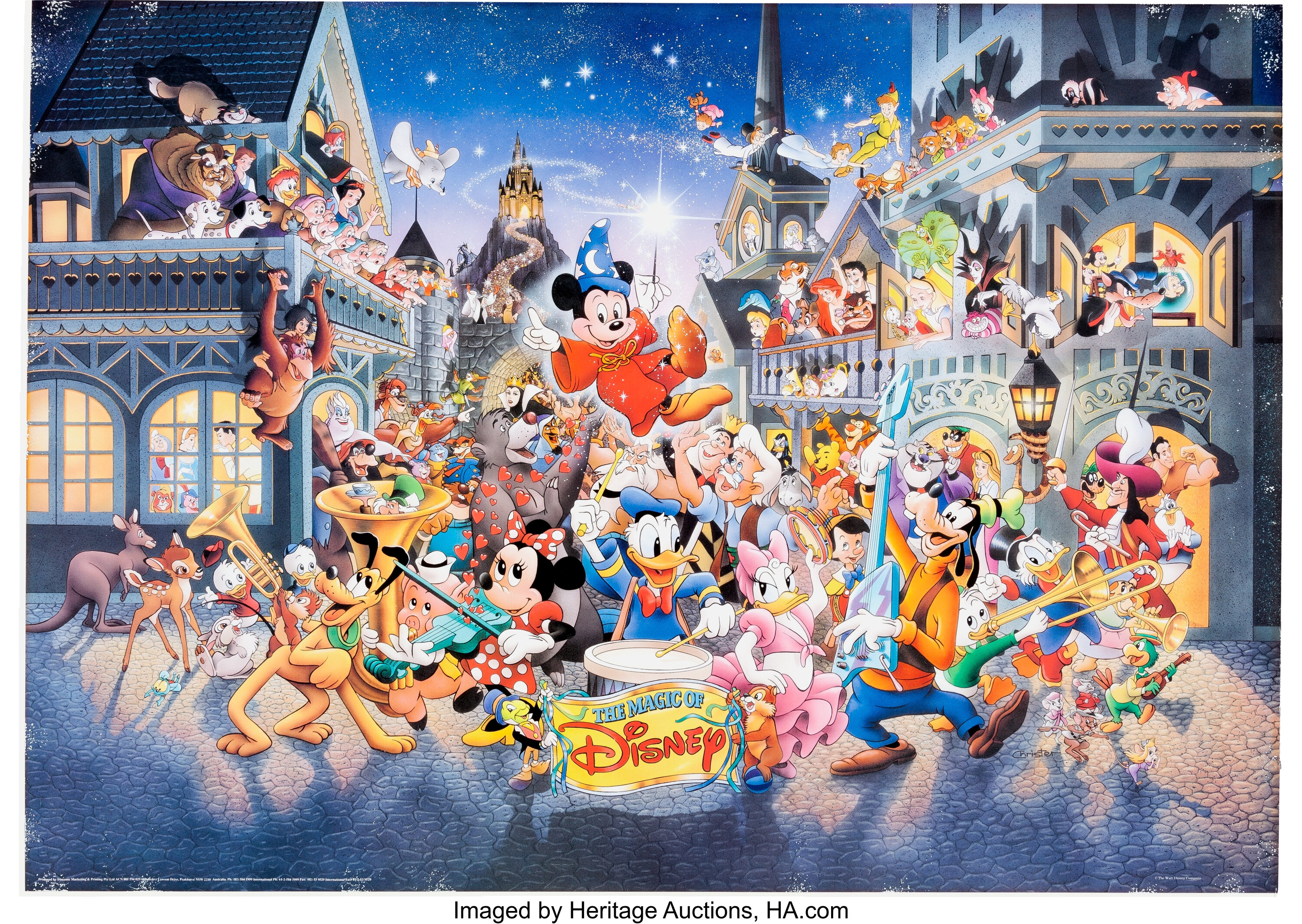 the-magic-of-disney-poster-walt-disney-1991-92-memorabilia