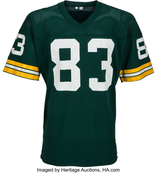 Early 1980s John Jefferson Green Bay Packers Green Mesh Jersey