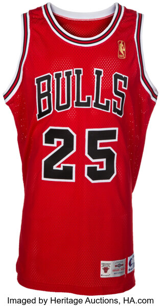 Swingman Jersey Chicago Bulls 1995-96 Steve Kerr - Shop Mitchell