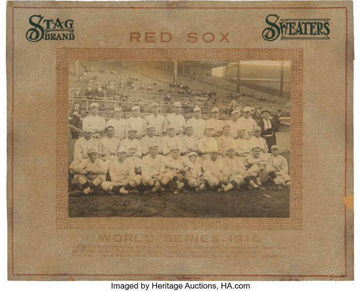 1915 Babe Ruth Boston Red Sox Photo - Row One Brand