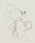 The Worm Turns Mickey Mouse Animation Drawing (walt Disney, 