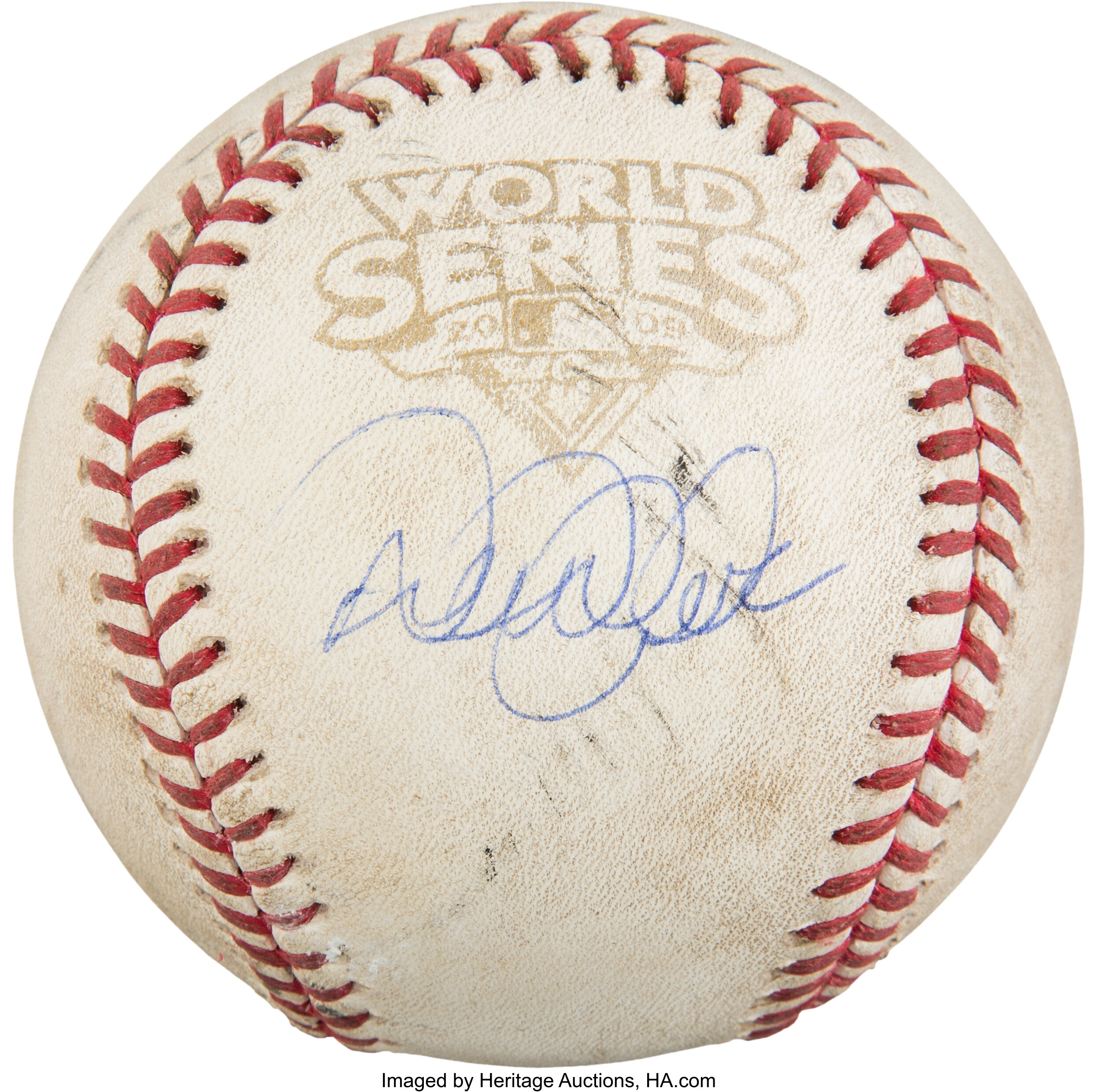 Derek Jeter Signed OML Baseball (Steiner & MLB)