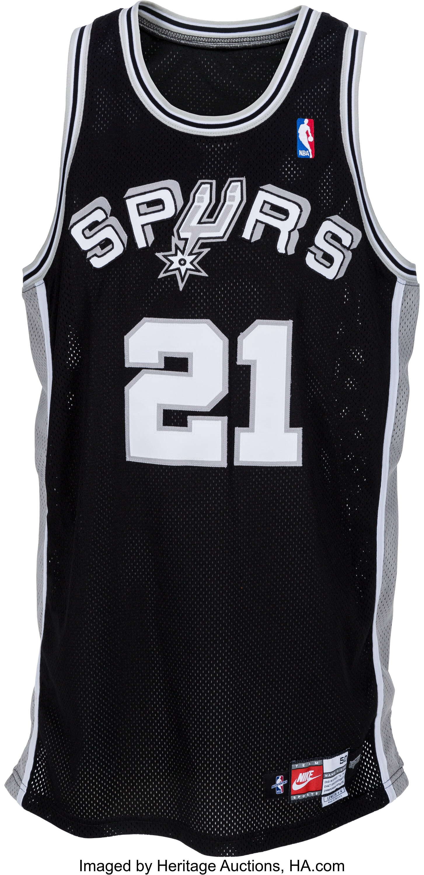 San Antonio Spurs Jersey - Tim Duncan