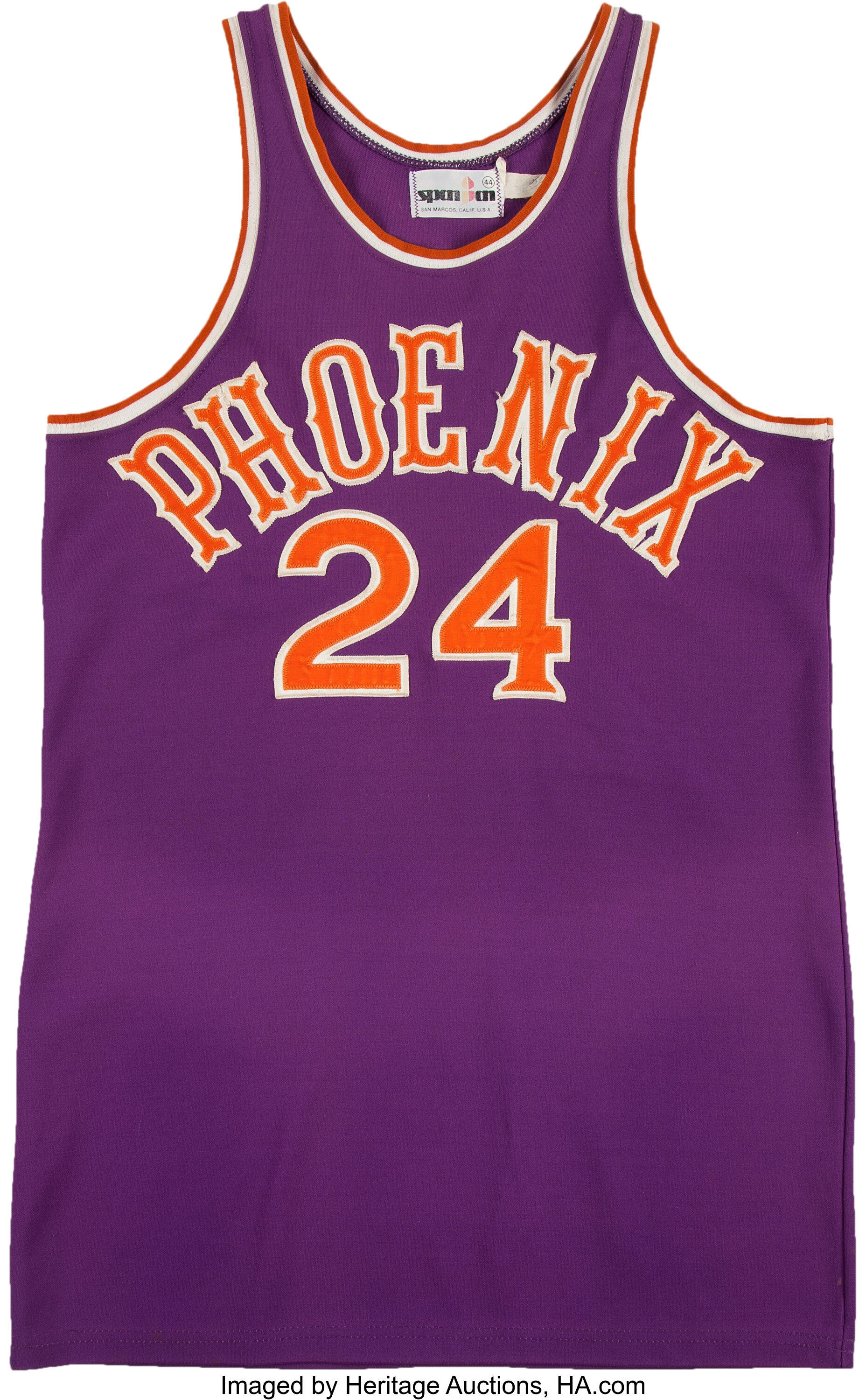 Early 1980s Dennis Johnson Game Worn Phoenix Suns Jersey and