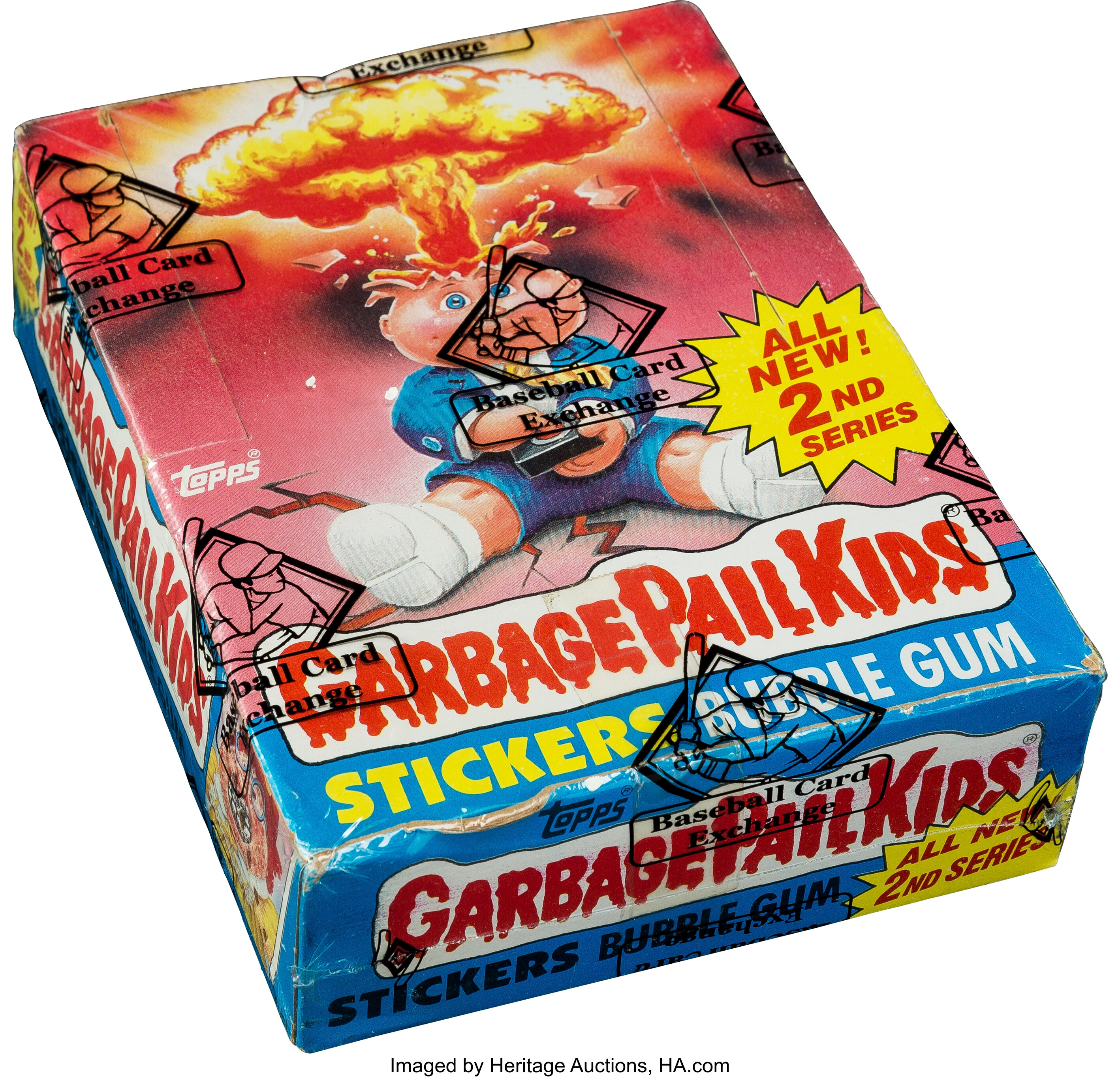 unopened garbage pail kid packs series 1