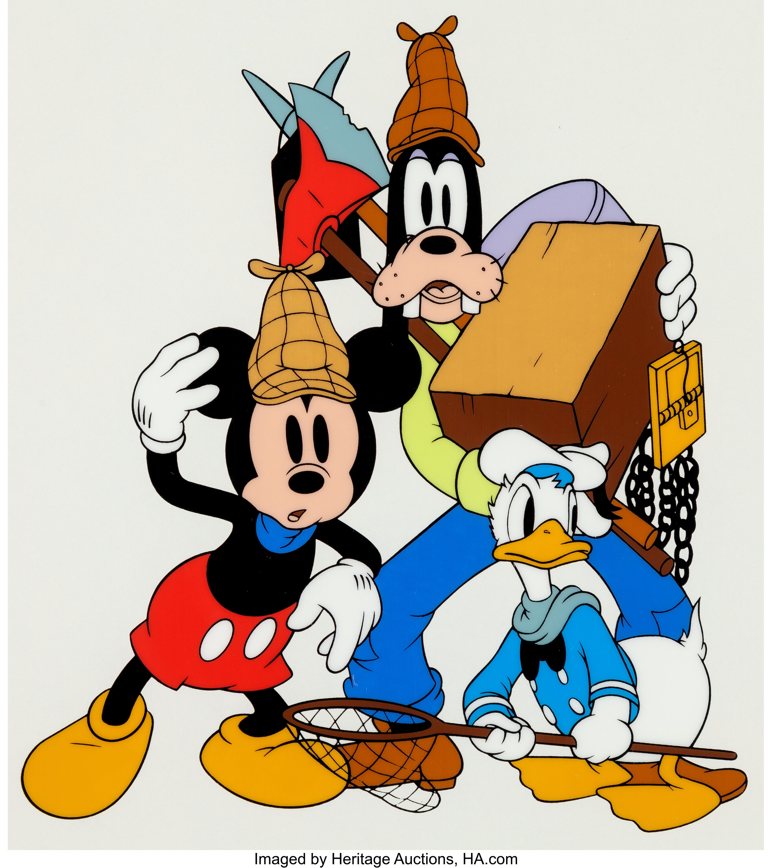 Mickey, Donald and Goofy Clip Art
