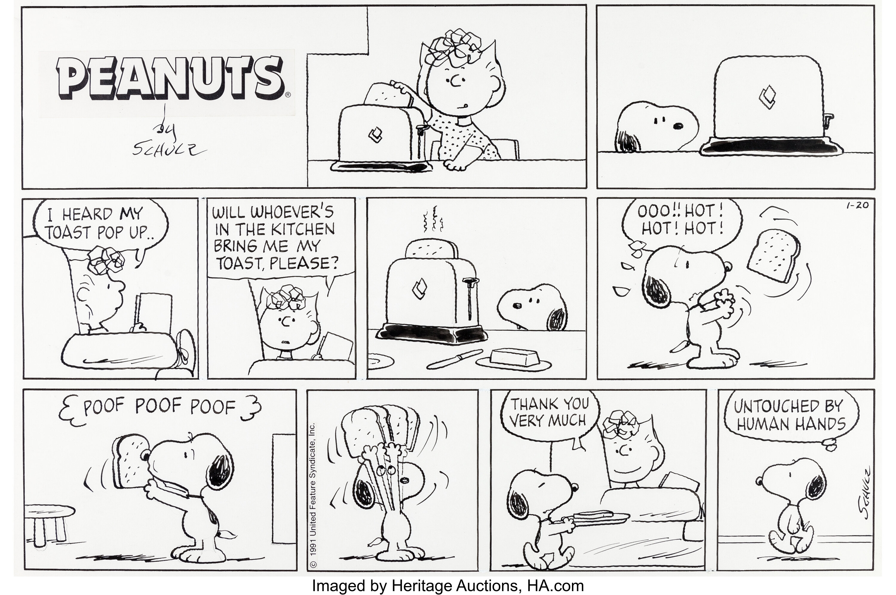 peanuts comics