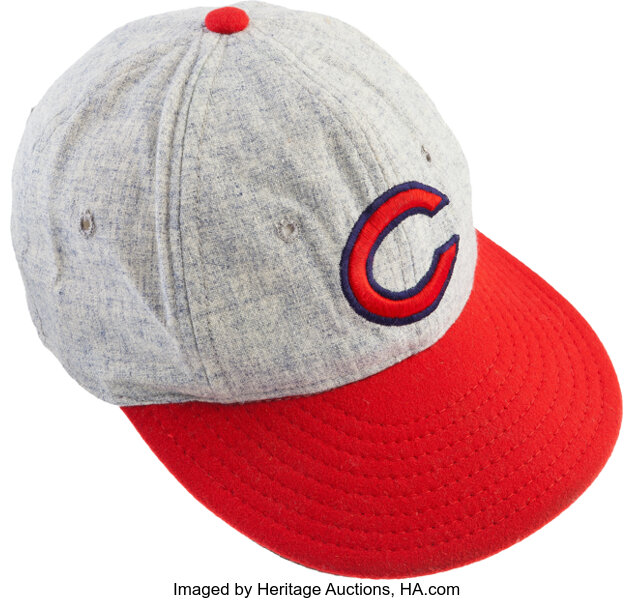 Circa 1960 Cincinnati Reds Game Worn Cap. Baseball Collectibles, Lot  #14865