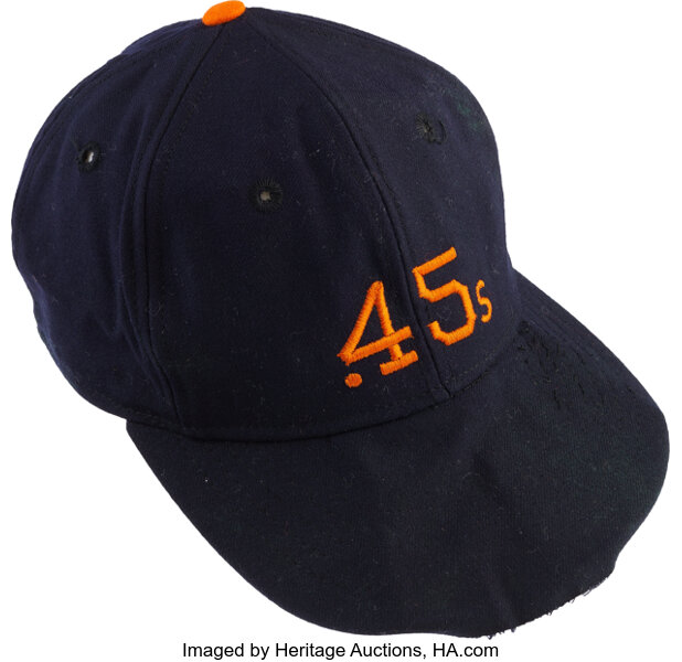 Early 1960's Houston Colt .45s Game Worn Cap. Baseball, Lot #14870