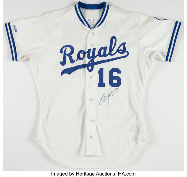 Bo Jackson Signed Kansas City Royals Jersey. Baseball, Lot #43053