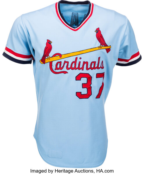 Keith Hernandez 1979 St. Louis Cardinals Mitchell & Ness Authentic  Throwback Jersey - Light Blue