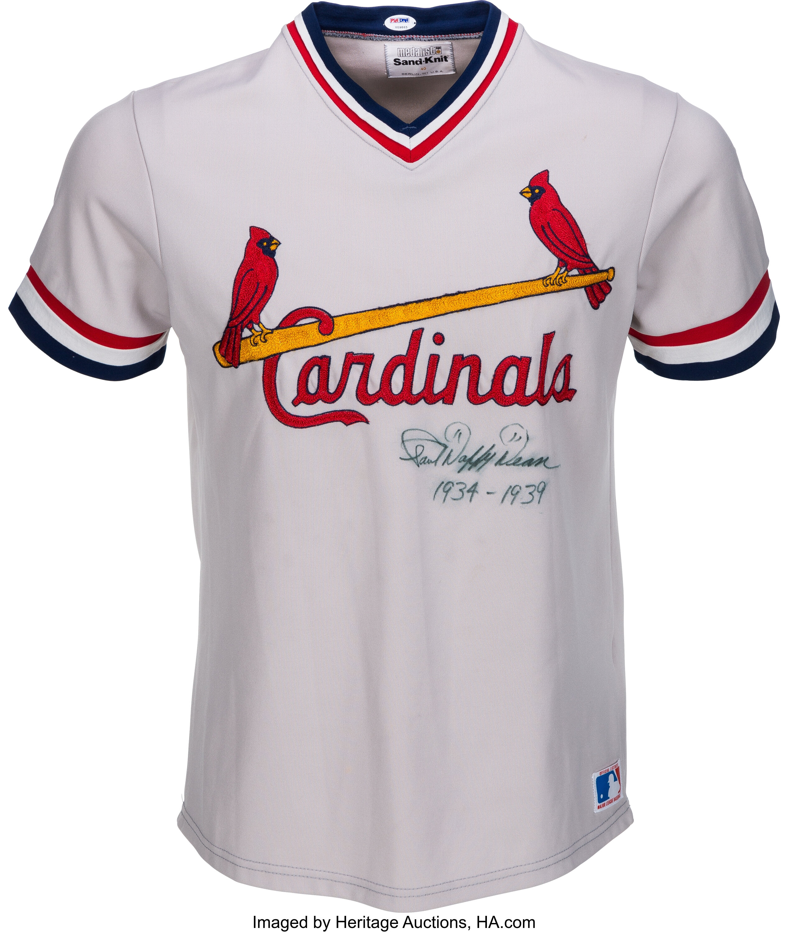 Rare Vintage MEDALIST St. Louis Cardinals Sand-Knit Baseball