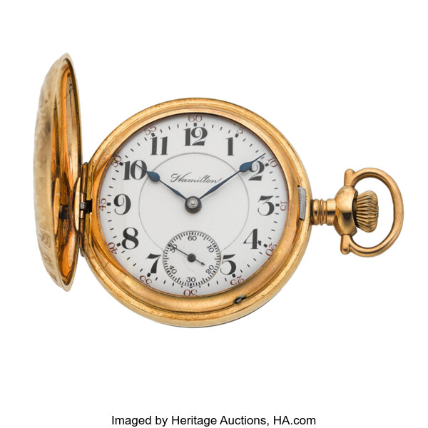 Hamilton 941 best sale pocket watch