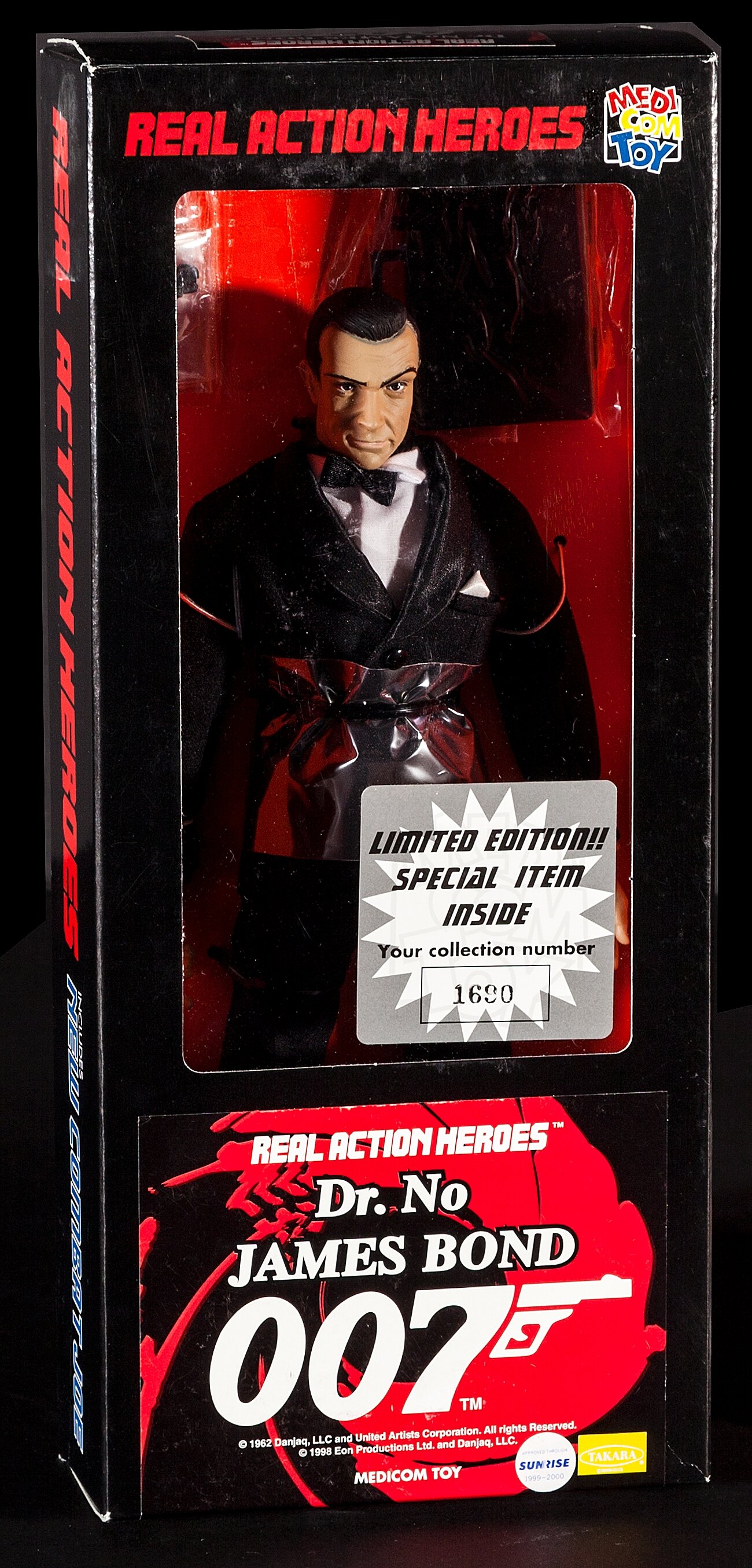 James Bond in Dr. No (Medicom, 1998). Limited Edition Action