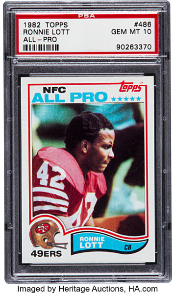 Ronnie Lott Collection to be Sold Through Heritage Auctions