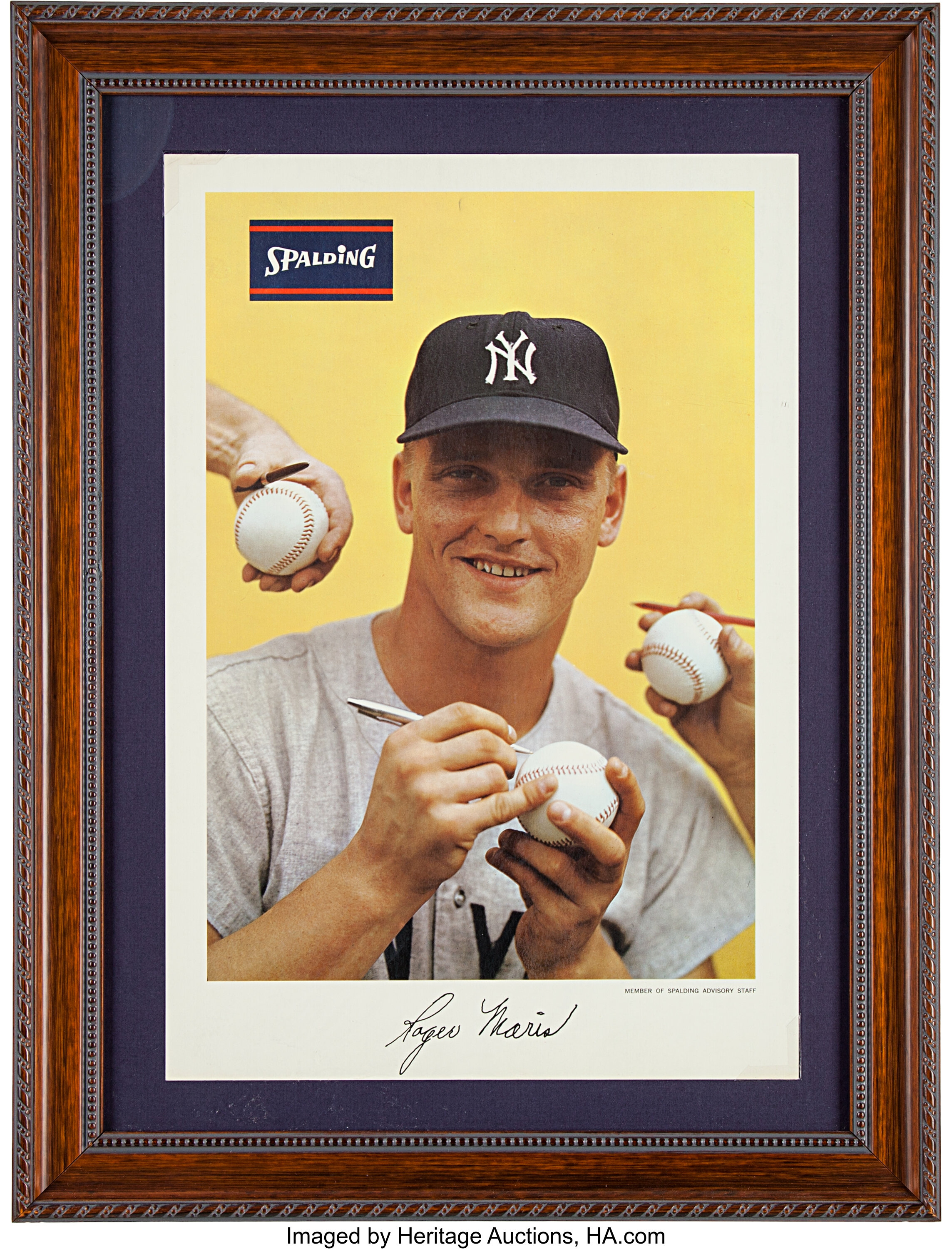 Roger Maris Framed New York Yankees Jersey -  Hong Kong